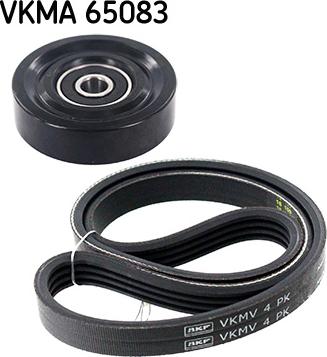 SKF VKMA 65083 - Поликлиновый ременный комплект unicars.by