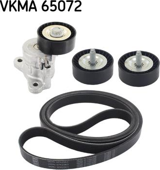 SKF VKMA 65072 - Поликлиновый ременный комплект unicars.by