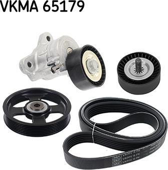 SKF VKMA 65179 - Поликлиновый ременный комплект unicars.by