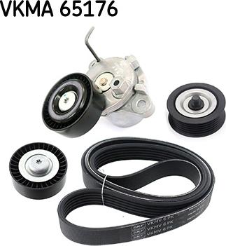 SKF VKMA 65176 - Поликлиновый ременный комплект unicars.by