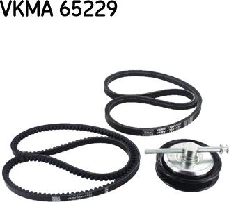 SKF VKMA 65229 - Комплект клинового ремня unicars.by