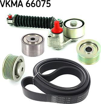 SKF VKMA 66075 - Поликлиновый ременный комплект unicars.by