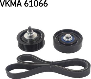 SKF VKMA 61066 - Поликлиновый ременный комплект unicars.by