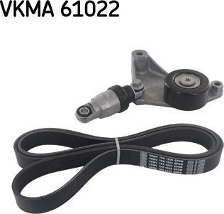 SKF VKMA 61022 - Поликлиновый ременный комплект unicars.by