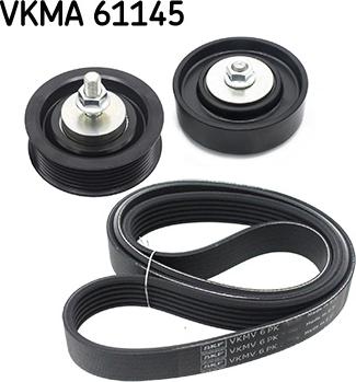 SKF VKMA 61145 - Поликлиновый ременный комплект unicars.by