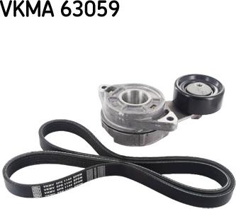 SKF VKMA 63059 - Поликлиновый ременный комплект unicars.by