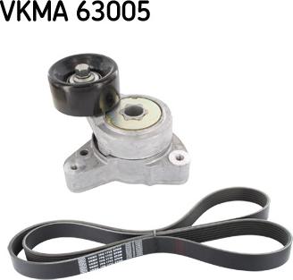 SKF VKMA 63005 - Поликлиновый ременный комплект unicars.by