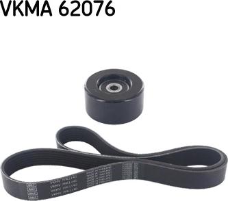 SKF VKMA 62076 - Поликлиновый ременный комплект unicars.by