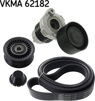 SKF VKMA 62182 - Поликлиновый ременный комплект unicars.by