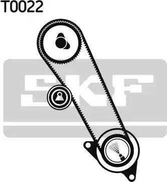 SKF VKMA 04101 - Комплект зубчатого ремня ГРМ unicars.by