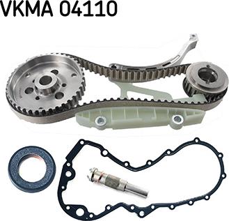 SKF VKMA 04110 - Комплект зубчатого ремня ГРМ unicars.by