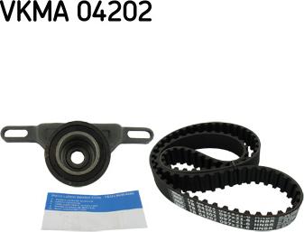 SKF VKMA 04202 - Комплект зубчатого ремня ГРМ unicars.by