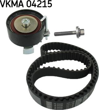 SKF VKMA 04215 - Комплект зубчатого ремня ГРМ unicars.by