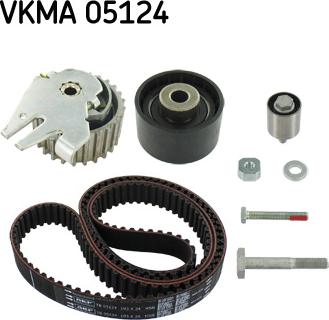 SKF VKMA 05124 - Комплект зубчатого ремня ГРМ unicars.by