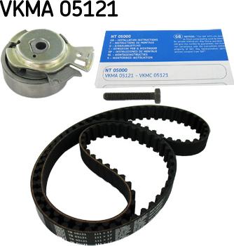 SKF VKMA 05121 - Комплект зубчатого ремня ГРМ unicars.by