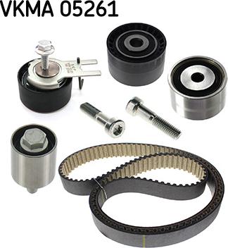 SKF VKMA 05261 - Комплект зубчатого ремня ГРМ unicars.by