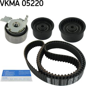 SKF VKMA 05220 - Комплект зубчатого ремня ГРМ unicars.by