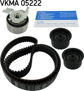 SKF VKMA 05222 - Комплект зубчатого ремня ГРМ unicars.by