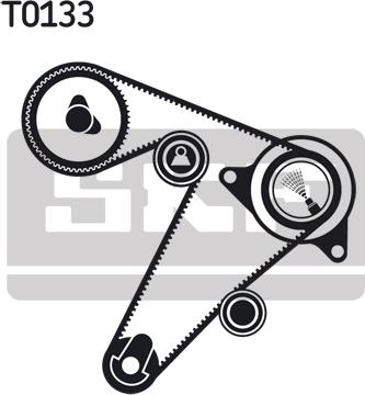 SKF VKMA 06501 - Комплект зубчатого ремня ГРМ unicars.by