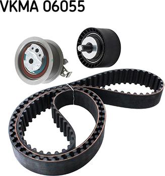 SKF VKMA 06055 - Комплект зубчатого ремня ГРМ unicars.by