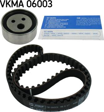 SKF VKMA 06003 - Комплект зубчатого ремня ГРМ unicars.by