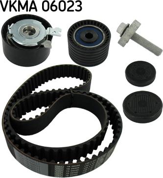 SKF VKMA 06023 - Комплект зубчатого ремня ГРМ unicars.by