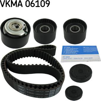 SKF VKMA 06109 - Комплект зубчатого ремня ГРМ unicars.by