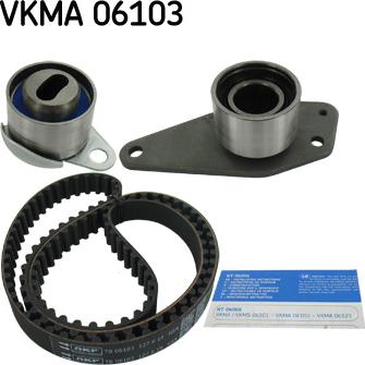 SKF VKMA 06103 - Комплект зубчатого ремня ГРМ unicars.by