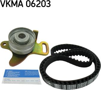 SKF VKMA 06203 - Комплект зубчатого ремня ГРМ unicars.by