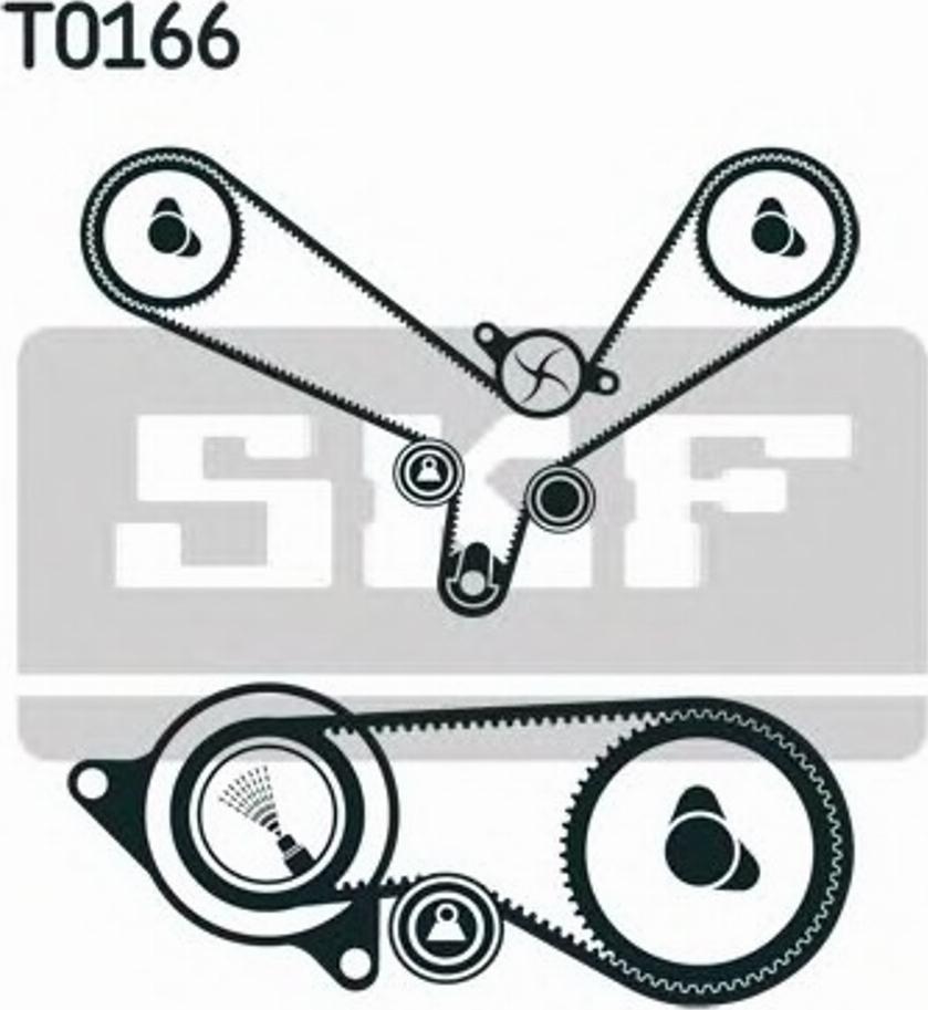 SKF VKMA 01951 - Зубчатый ремень ГРМ unicars.by