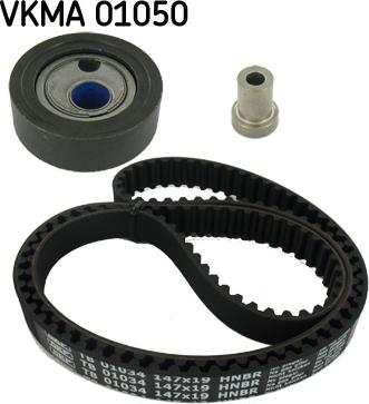 SKF VKMA 01050 - Комплект зубчатого ремня ГРМ unicars.by