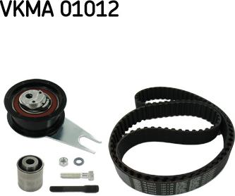 SKF VKMA 01012 - Комплект зубчатого ремня ГРМ unicars.by