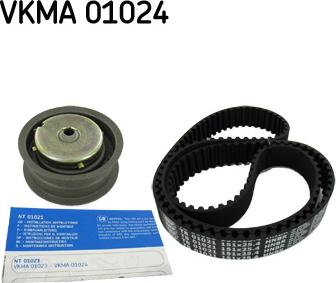 SKF VKMA 01024 - Комплект зубчатого ремня ГРМ unicars.by