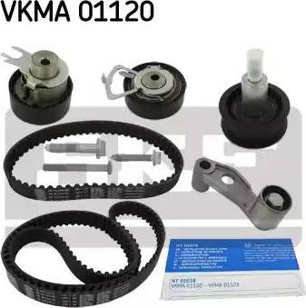 SKF VKMA 01120 - Комплект зубчатого ремня ГРМ unicars.by