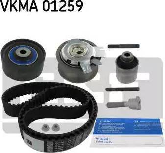 SKF VKMC 01259-2 - Водяной насос + комплект зубчатого ремня ГРМ unicars.by