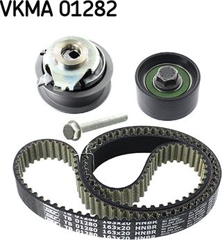 SKF VKMA 01282 - Комплект зубчатого ремня ГРМ unicars.by