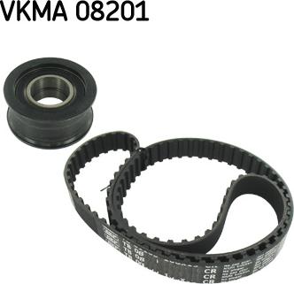 SKF VKMA 08201 - Комплект зубчатого ремня ГРМ unicars.by