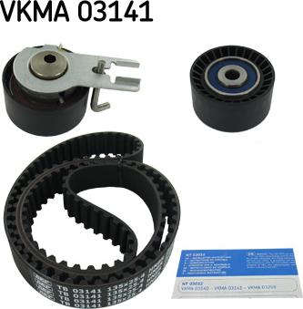 SKF VKMA 03141 - Комплект зубчатого ремня ГРМ unicars.by