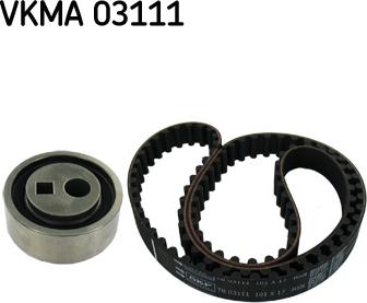 SKF VKMA 03111 - Комплект зубчатого ремня ГРМ unicars.by