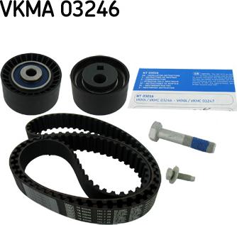 SKF VKMA 03246 - Комплект зубчатого ремня ГРМ unicars.by