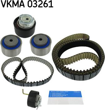 SKF VKMA 03261 - Комплект зубчатого ремня ГРМ unicars.by