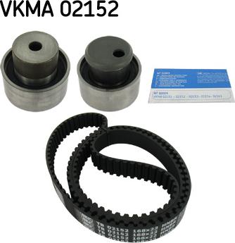 SKF VKMA 02152 - Комплект зубчатого ремня ГРМ unicars.by