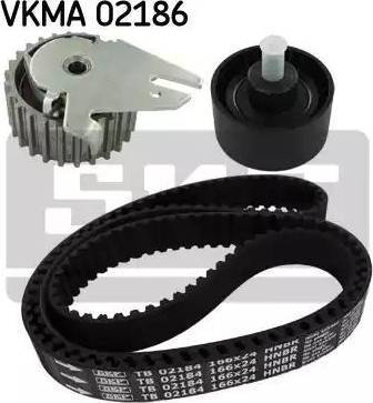 SKF VKMA 02185 - Комплект зубчатого ремня ГРМ unicars.by