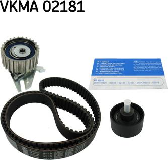 SKF VKMA 02181 - Комплект зубчатого ремня ГРМ unicars.by