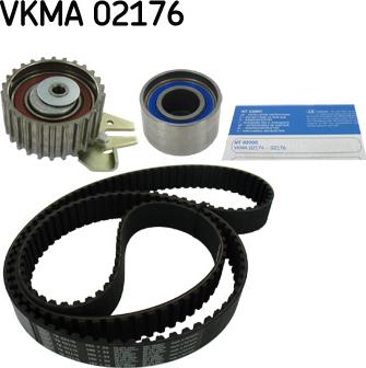 SKF VKMA 02176 - Комплект зубчатого ремня ГРМ unicars.by