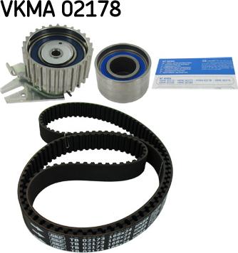 SKF VKMA 02178 - Комплект зубчатого ремня ГРМ unicars.by