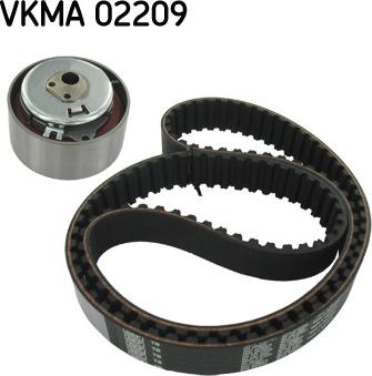 SKF VKMA 02209 - Комплект зубчатого ремня ГРМ unicars.by