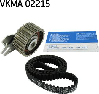 SKF VKMA 02215 - Комплект зубчатого ремня ГРМ unicars.by