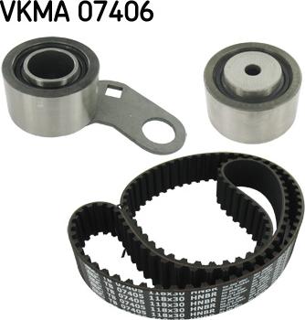 SKF VKMA 07406 - Комплект зубчатого ремня ГРМ unicars.by