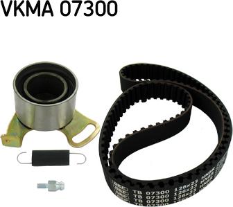 SKF VKMA 07300 - Комплект зубчатого ремня ГРМ unicars.by